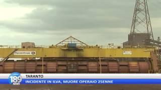 TARANTO: INCIDENTE IN ILVA, MUORE OPERAIO 25ENNE