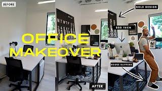 Quick + Easy Small Office Makeover (Shared Coworking Space Transformation)