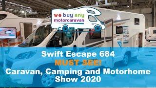 Swift Escape 684 Walk Around - Caravan Camping & Motorhome Show 2020 MUST SEE!