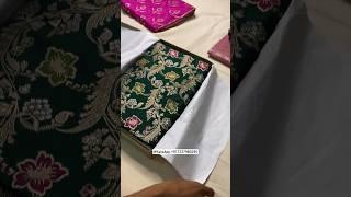 Pure Katan Silk Saree With Price | banarasi saree | @JMSHandlooms #viral #shorts