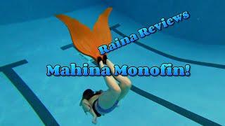 Raina Reviews - Mahina Mermaid Merfin  Monofin