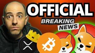 URGENT ALERT!! SHIBA INU IT FINALLY HAPPENED! BITCOIN NEW HIGH?! DOGECOIN PUMP BECAUSE OF ELON MUSK?