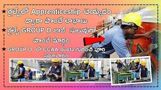 Detailed Information about Railway Apprenticeship in Telugu