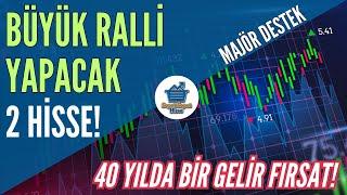 Borsada Büyük Ralli Yapacak Majör Destekte 2 Fırsat Hisse!