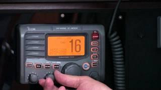 Introduction to using the VHF radio