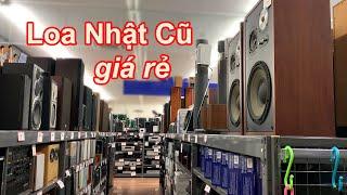 Loa Cũ Ở Nhật Bản | Loa Nhật Hàng Bãi Giá Rẻ | Hàng Nội Địa Nhật | QuanJP