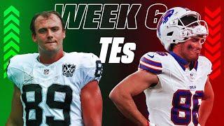 Start 'Em, Sit 'Em Tight Ends for Week 6 | Fantasy Dirt