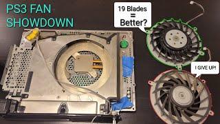 Upgrading a PS3 Fan from 15 to 19 Blades Worth It? Let's Find Out!