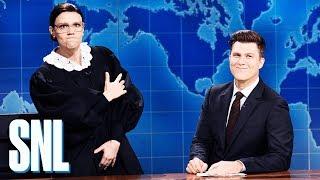 Weekend Update: Justice Ruth Bader Ginsburg on Brett Kavanaugh - SNL