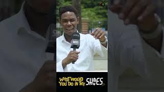 Watch to the end and get the shock of your life!  SHOES VOX POP #shoes #nigerianmovies | #shorts