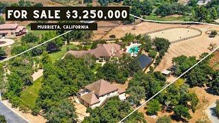 $3.25M Equestrian Estate Tour: Main Home, Guest House, & Caretaker's Quarters (TOUR IN 4K)