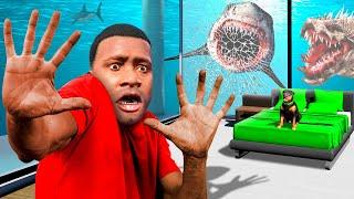 GTA 5 - Sea Monsters FOUND My Underwater House!