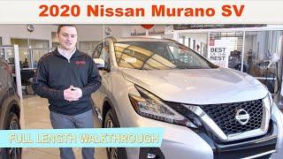 Review of the 2020 Nissan Murano SV|In-Depth Walkthrough-Detailed Guide