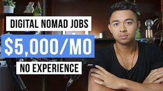 7 Digital Nomad Jobs To Try in 2025 (For Beginners)