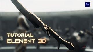 Element 3D compositing tutorial II After effect II Element 3D