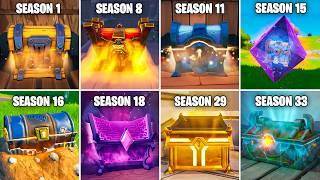 Evolution of All Chests & Loot Containers in Fortnite (Chapter 1 Season 1 - Chapter 6 Season 1)