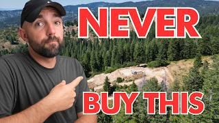 (10 MISTAKES) When Buying Land in Idaho