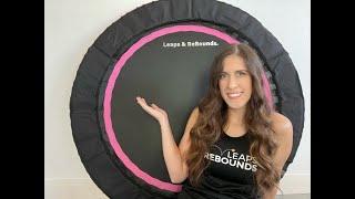 Beginner Friendly Rebounder CARDIO Workout  with Bounce Fit Babe