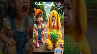‎ Evolution of Dog : don't eat too much mango ️ #doglover #puppy #dog #shorts #copypuppy
