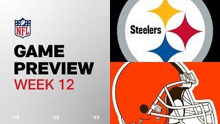 Pittsburgh Steelers vs. Cleveland Browns | 2024 Week 12 Game Preview