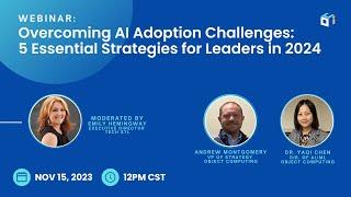 Overcoming AI Adoption Challenges: 5 Essential Strategies for Enterprise Leaders in 2024