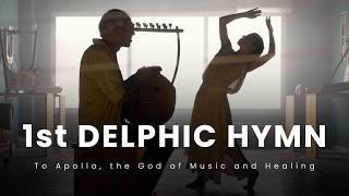 Ancient Lyre — First Delphic Hymn to Apollo — Thanasis Kleopas & Loukiani Papadaki