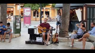 James Kirby - Placa Palmeras, Ciutadella, Menorca - 12.08.2019 - Safe & Sound - LIVE !!!