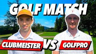 Ein hochklassiges Golf Match gegen den Clubmeister!