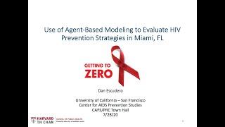 Use of Agent-Based Modeling to Evaluate HIV Prevention Strategies in Miami, FL - CAPS/PRC Town Hall