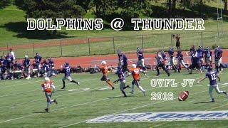 Durham Dolphins @TorontoThunder | OVFL JV 2016