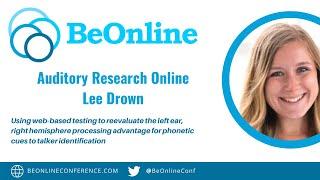 BeOnline 2021: Lee Drown