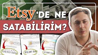 Etsy’de Ne Satabilirim | Çok Satan Ürün ve Mağazaları Bularak Satışları Artırma