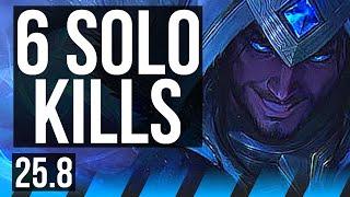 SYLAS vs CASSIOPEIA (MID) | Legendary, 6 solo kills, 12/2/3 | EUW Master | 25.8