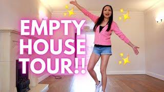 EMPTY HOUSE TOUR IN THE UK!!!  | Kirsty Lo