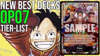 BEST DECKS of OP07 (Decklists + Tier List) - One Piece Card Game