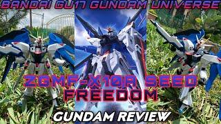 BANDAI GU17 Gundam Universe ZGMF-X10A SEED FREEDOM GUNDAM Review