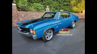 1972 Chevrolet Chevelle with Fresh Restoration Walk-Around Video at Old Town Automobile, MD