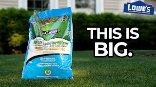 This $25 Bag of Lowe’s Fertilizer is THE END of Milorganite