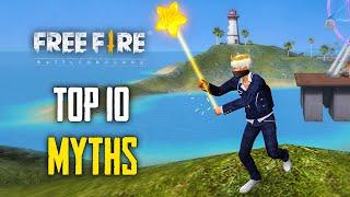 Top 10 Mythbusters in FREEFIRE Battleground | FREEFIRE Myths #279