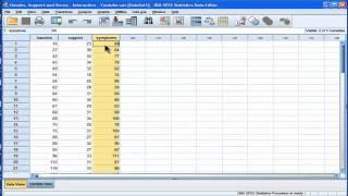 Multiple Regression - Interaction-  SPSS (part 1)