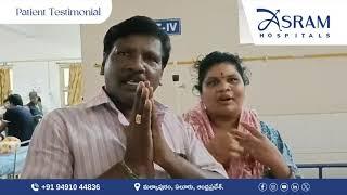 Mrs. Patient Punyavathi’s Recovery Story: Successful Fibroid Treatment at Asram Hospital