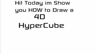 How to Draw a 4D Hypercube