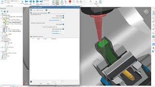 Powermill2024 5-axis Machining _NC programe Verification