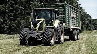 Claas Jaguar 870 & Krone Big X 1100 [ Grassilage & GPS Getreideernte] *FULL HD*