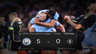 man City vs sparta praha highlights