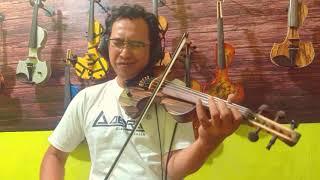 Aeyra electric violin / Aeyra biola elektrik handmade violin electric Indonesia