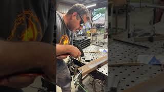 China laser welder in the welding shop #chiassonsmoke #welding #diyprojects  #youtubeshorts