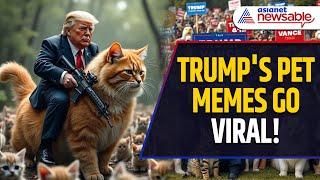 Trump's 'They're Eating Cats' Sparks Hilarious AI Memes | Watch