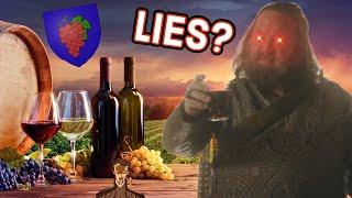 Lies and Arbor Gold - An ASOIAF Wine Theory 