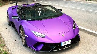 LA MEILLEURE VOITURE QUE J'AI JAMAIS CONDUITE! LAMBORGHINI HURACAN PERFORMANTE SPYDER